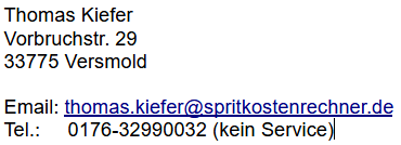 Kontaktdaten